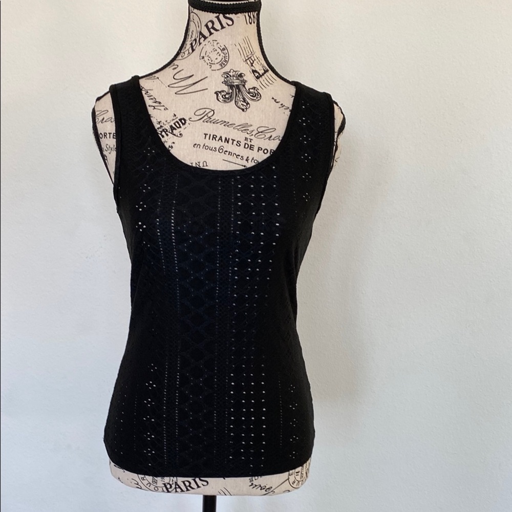 Black Sleeveless Top